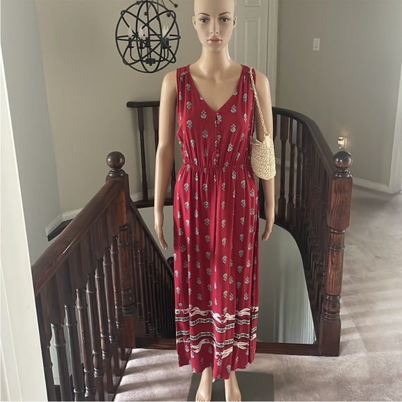 Old Navy sleeveless maxi dress size S - Picture 5 of 8